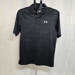 Under Armour (S) Black Polo